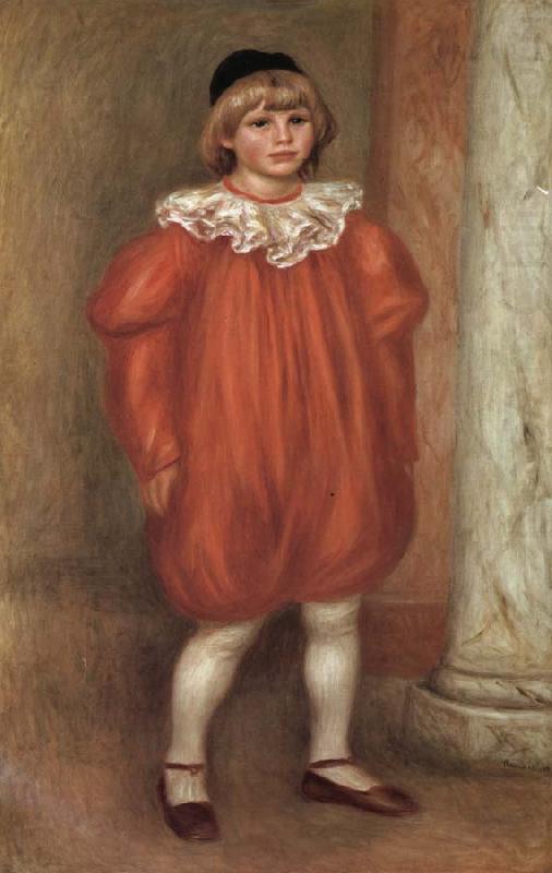 The Clown, Pierre Renoir